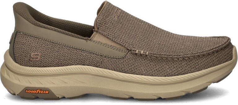 Skechers Slip-ins Pollard WilfRood Heren Instappers Taupe - Foto 5