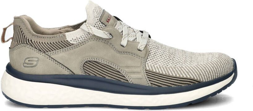Skechers Lancer Dalton heren sneakers taupe Beige Extra comfort Memory Foam - Foto 3