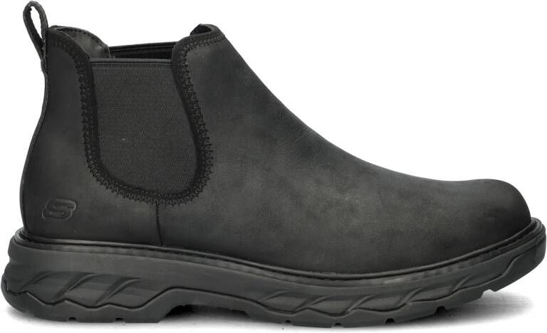 Skechers Lockett Heath heren chelseaboot Zwart
