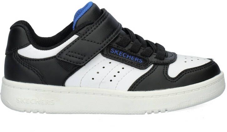 Skechers Quik Street sneakers zwart wit Jongens Imitatieleer Meerkleurig 34 - Foto 8