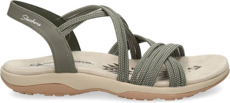 Skechers Sandalen REGGAE SLIM TURN IT UP met elastische riempjes - Foto 8