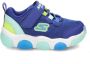 Skechers S-Lights Mighty Glow sneakers met lichtjes blauw - Thumbnail 3