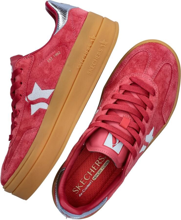 Skechers Academy Hi dames sneaker Rood - Foto 3