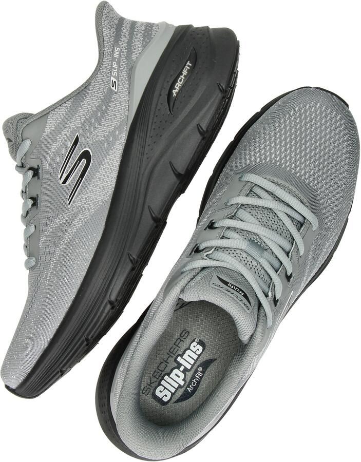Skechers Arch Fit 3.0 heren sneaker Antraciet - Foto 3