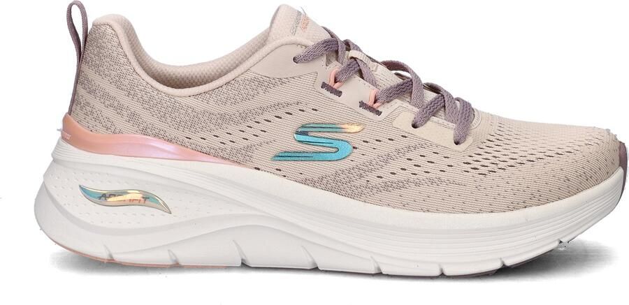 Skechers Arch Fit 3.0 dames sneaker Natural - Foto 2
