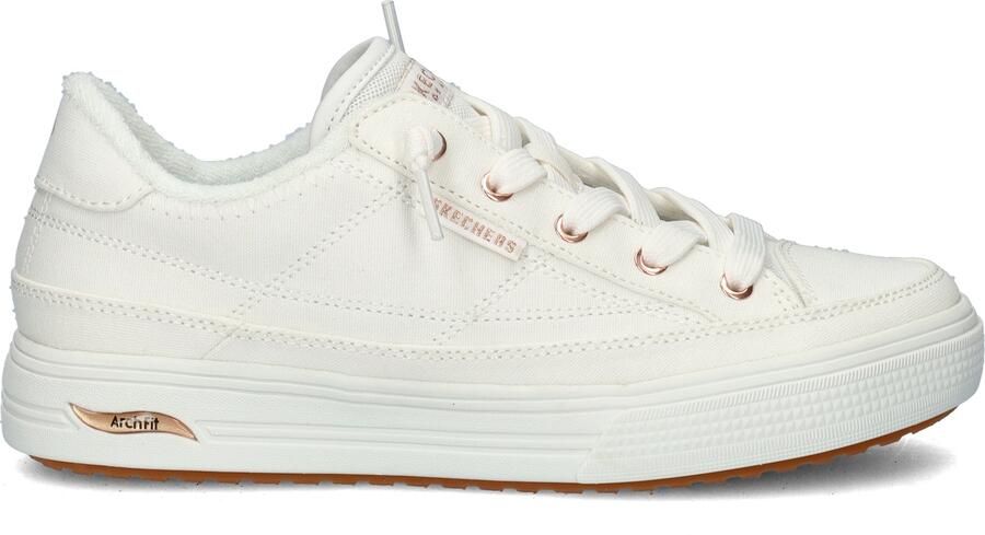 Skechers Comfortabele Witte Arch Fit Arcade Vegan Instapper White Dames - Foto 18