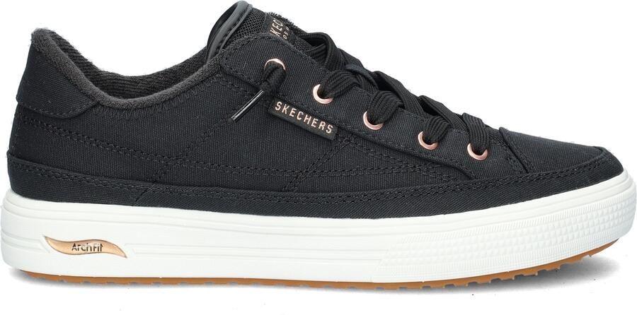 Skechers Arch Fit Arcade Meet Ya There Vegan instapper Black Dames - Foto 9