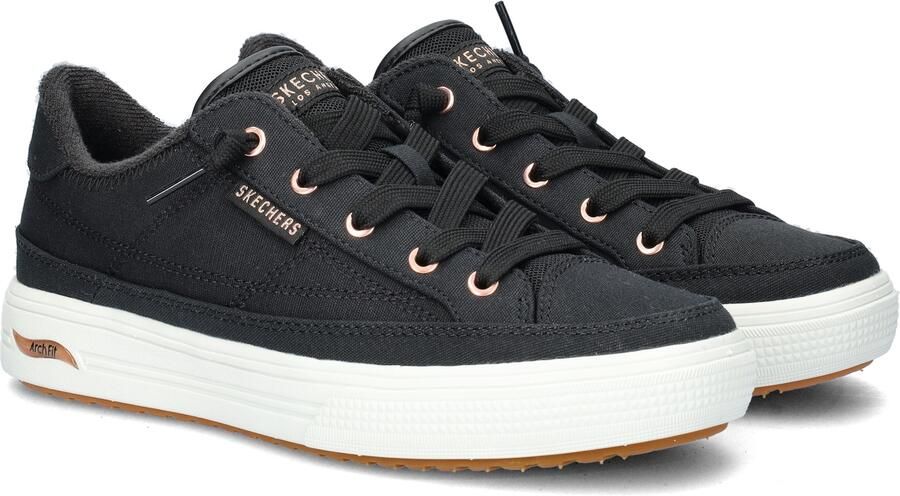 Skechers Arch Fit Arcade Meet Ya There Vegan instapper Black Dames - Foto 11