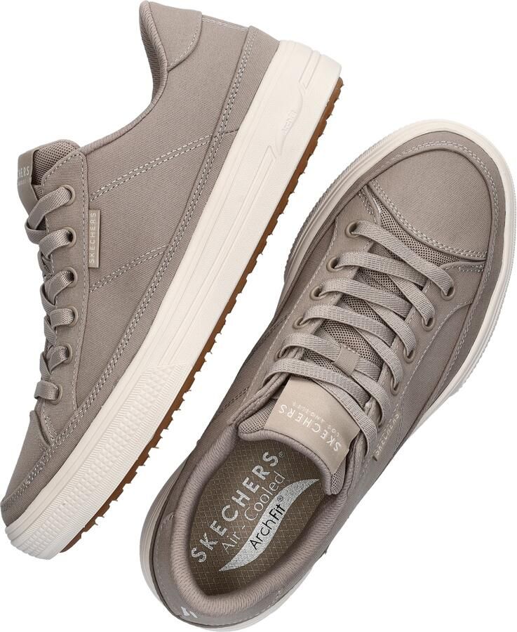 Skechers Arch Fit Arcade heren sneaker Taupe - Foto 2