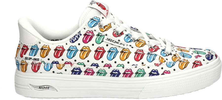 Skechers Arch Fit Arcade Sing it Out dames sneaker Wit multi - Foto 2