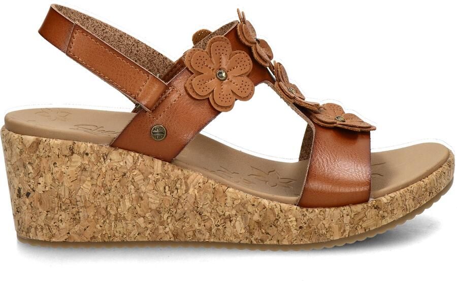 Skechers Arch Fit Beverlee dames sandaal Cognac