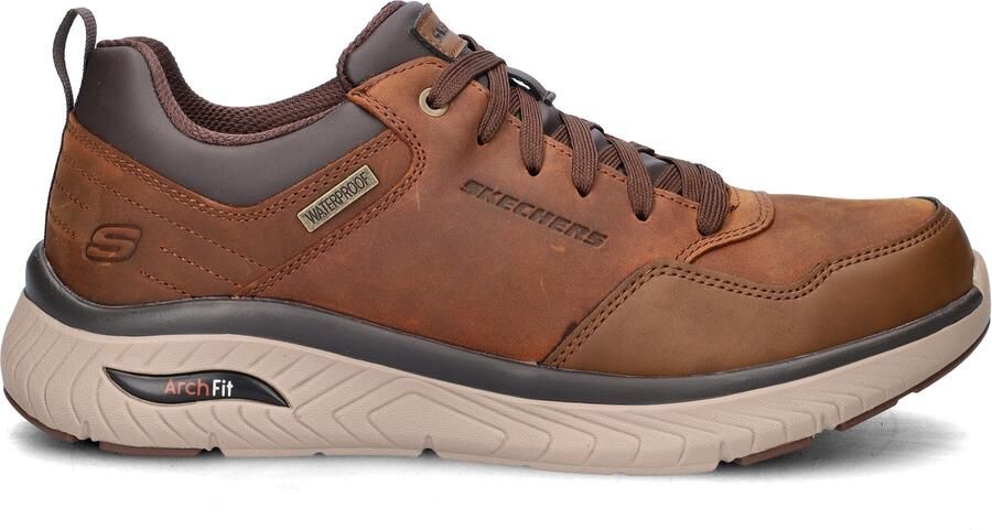 Skechers Arch Fit Crosser Veterschoenen Laag Donkerbruin - Foto 11