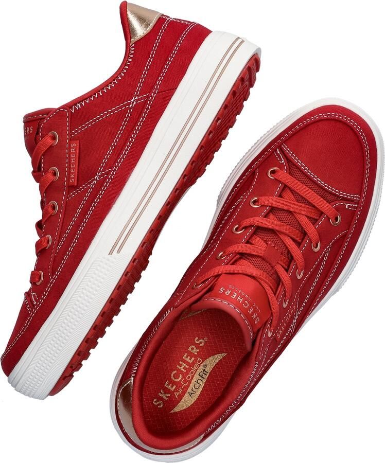 Skechers Arch Fit Gallery dames sneaker Rood - Foto 2