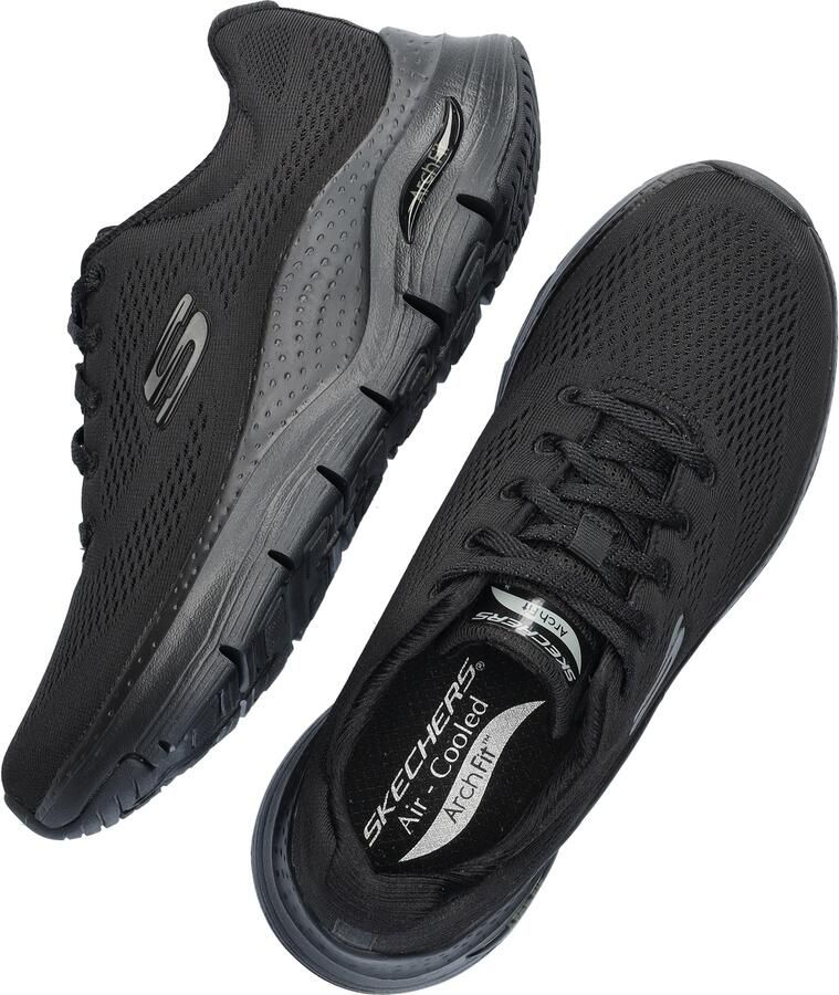 Skechers Sneakers ARCH FIT met zijlogo-embleem vrijetijdsschoen lage schoen veterschoen - Foto 9