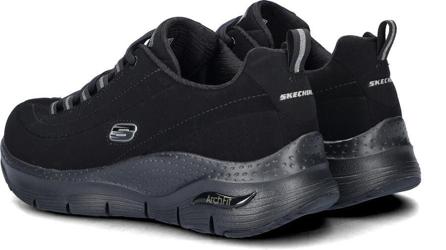 Skechers Arch Fit Metro Skyline 149147-BBK Vrouwen Zwart Sneakers - Foto 9