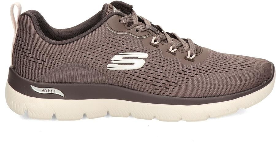 Skechers Dames Arch Fit Summits Daily Flow Sneakers Chocolate - Foto 2