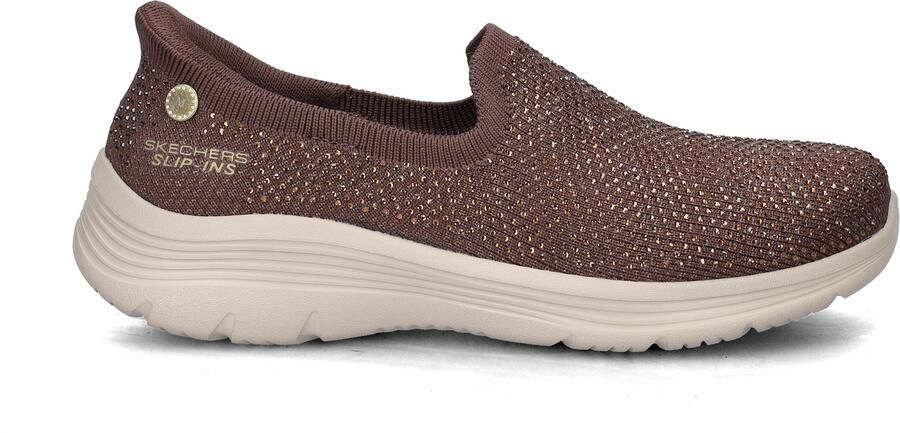 Skechers Hands Free Slip-Ins Bedford Genuine Gem dames instapschoen Bruin - Foto 2