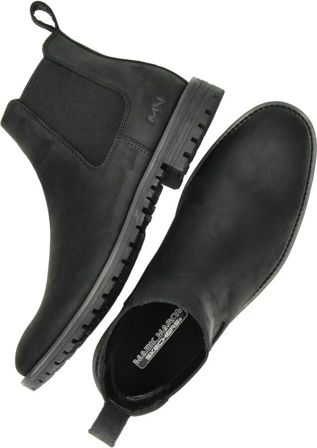 Skechers Bowery Mark Nason heren chelseaboot Zwart - Foto 2