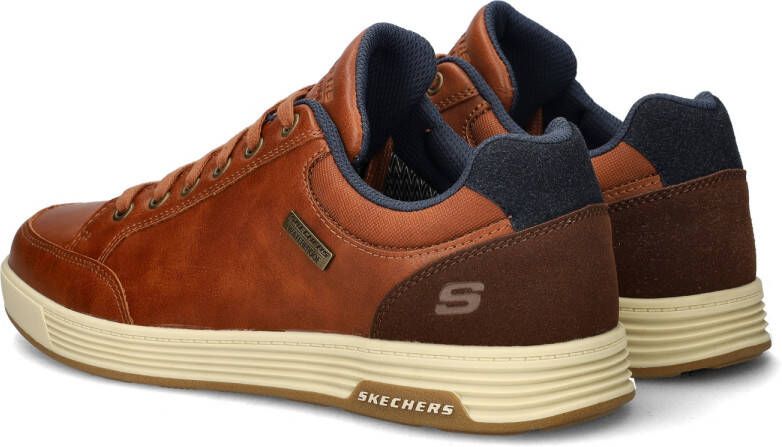 Skechers Cavell Sparkman 210944-LUG Mannen Bruin Sneakers Sportschoenen - Foto 3
