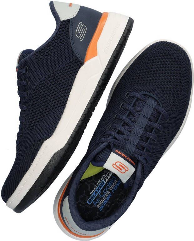 Skechers Corliss Dorset Heren Sneakers 210793 NVY Donkerblauw - Foto 6