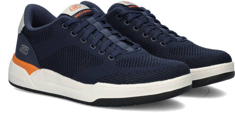 Skechers Corliss Dorset Heren Sneakers 210793 NVY Donkerblauw - Foto 4