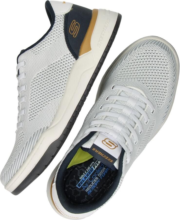 Skechers Sneakers CORLISS-DORSET geschikt voor machinewas vrijetijdsschoen halfschoen veterschoen - Foto 5