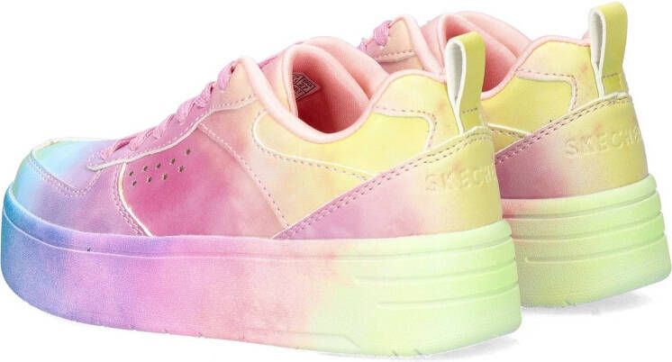 Skechers Court High Electric Remix Meisjes Sneakers Multicolour - Foto 8