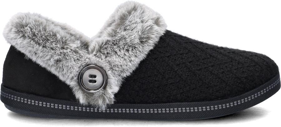 Skechers Cozy Campfire dames pantoffel Zwart - Foto 4