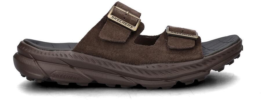 Skechers Delano heren slipper Bruin