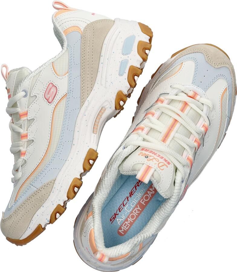 Skechers Sneakers D'LITES-BOLD VIEWS vrijetijdsschoen lage schoen veterschoen met air-cooled memory foam - Foto 7