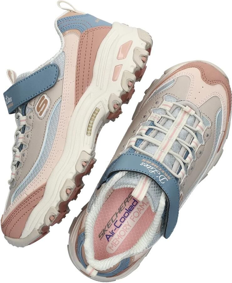 Skechers D'Lites Color Mayhem meisjes sneaker Multi - Foto 10