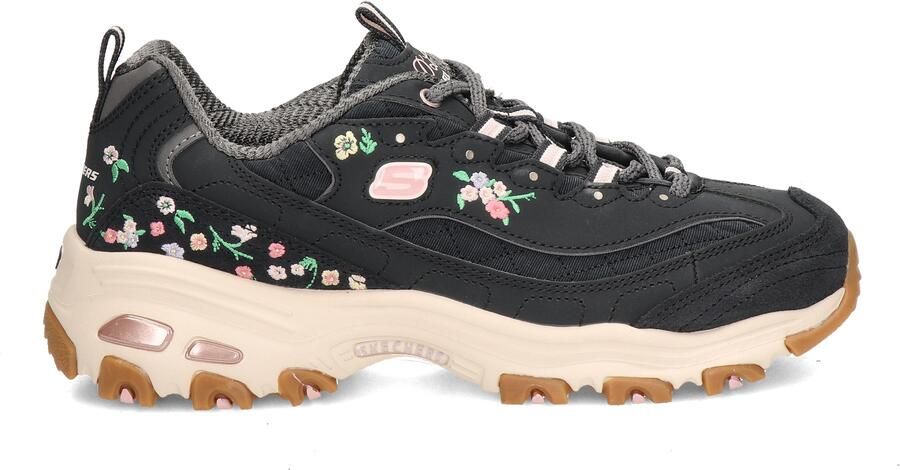 Skechers D'Lites Garden Chic dames sneaker Zwart - Foto 2