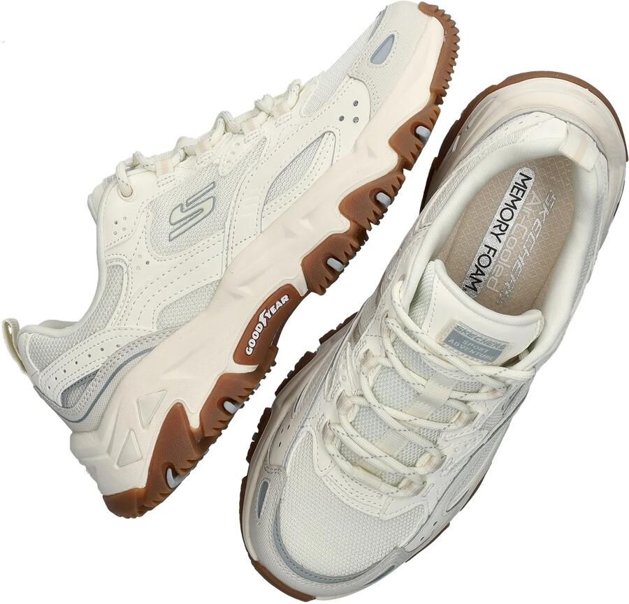 Skechers D'Lites Hiker dames wandelschoen Sneakers Natural - Foto 3