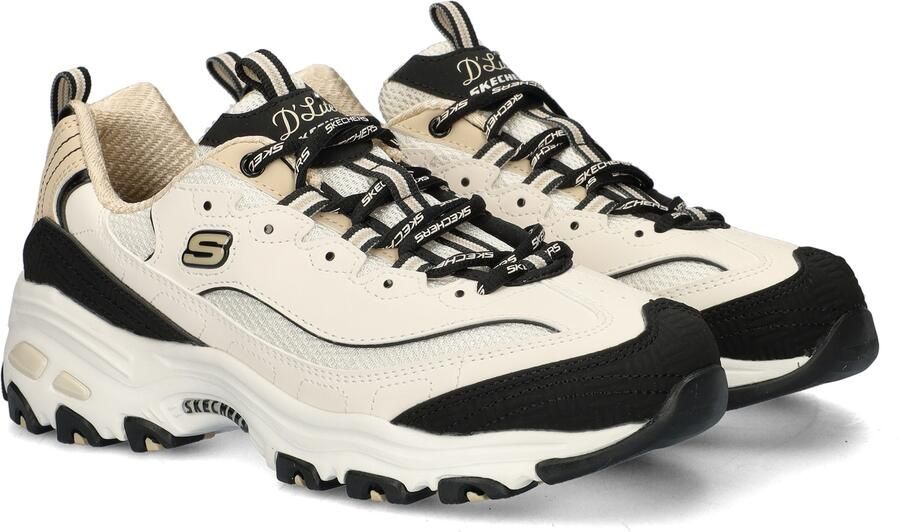 Skechers D Lites Retro Rewind Sneakers Dames Beige - Foto 13