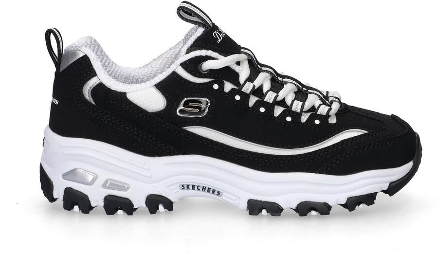 Skechers D'Lites meisjes sneakers Zwart wit - Foto 2