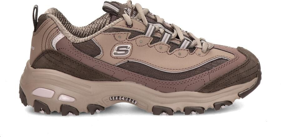 Skechers D'LITES-MODERN CLASSIC Dames Sneakers Bruin - Foto 8