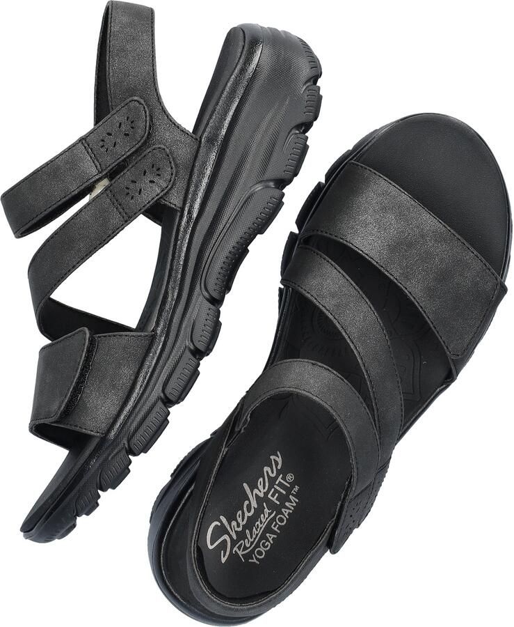 Skechers Easy Going-All Day Chic Dames Sandaal 163532 Zwart - Foto 3