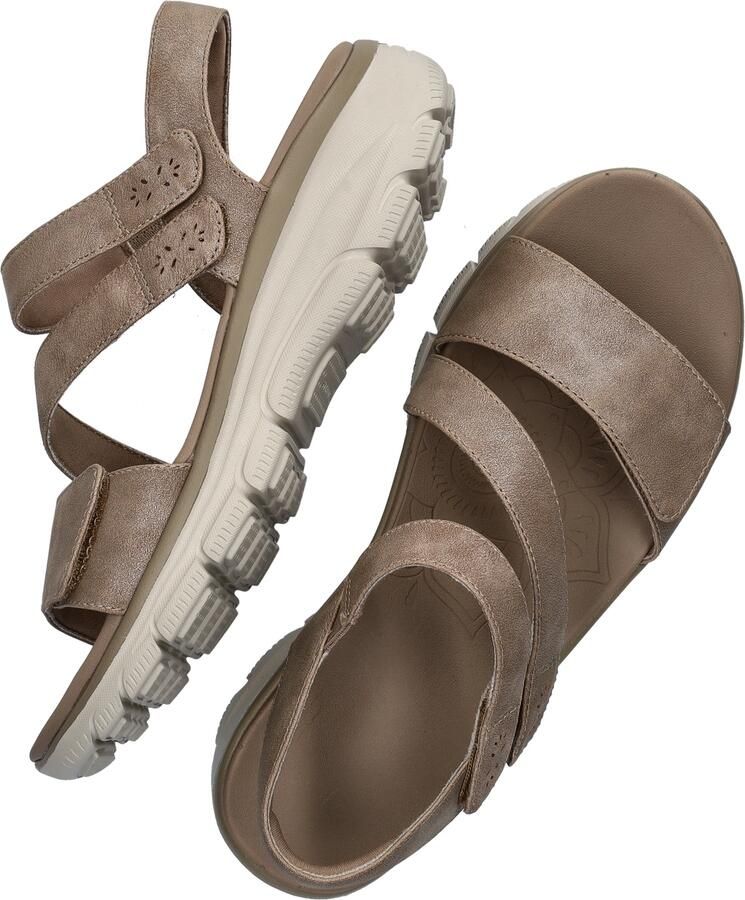 Skechers Sandalen met sleehak EASY GOING ALL DAY CHIC 163532 - Foto 4