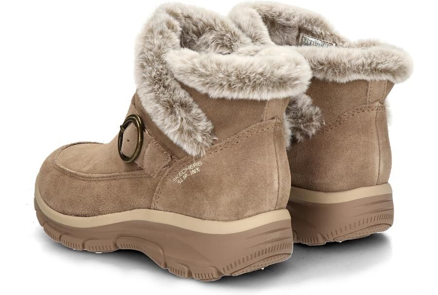 Skechers EASY GOING GENTLE WINTER Dames Instappers Beige - Foto 12