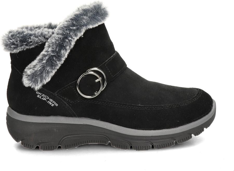 Skechers EASY GOING GENTLE WINTER Dames Instappers Zwart - Foto 2