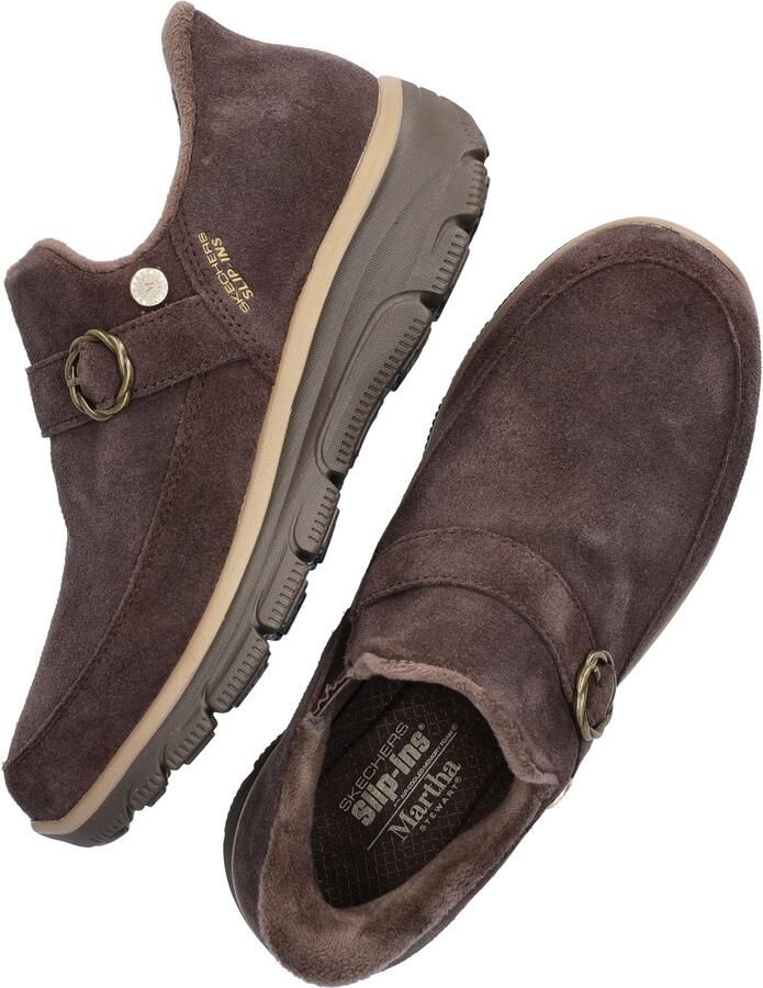 Skechers Hands Free Slip-Ins Easy Going dames instapschoen Bruin - Foto 2