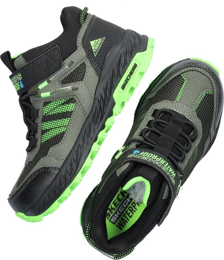 Skechers Fuse Tread Canyon Core jongens sneaker Zwart multi - Foto 3