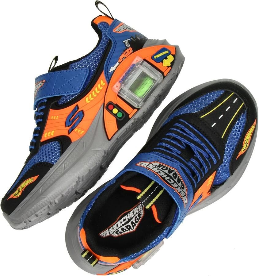 Skechers Garage Peuterschoenen Zwart Plastic - Foto 14