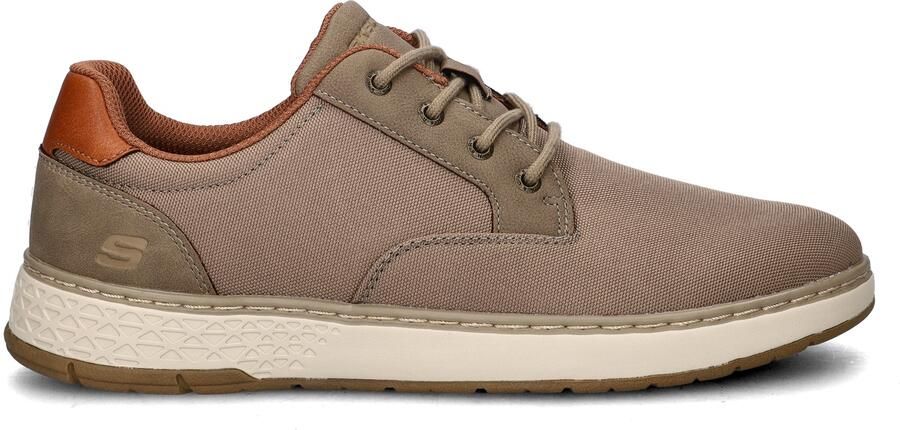 Skechers Garlan heren veterschoen Sneakers Kaki - Foto 2