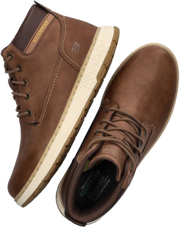 Skechers Relaxed Fit: Garlan Deno Veterschoenen Hoog cognac - Foto 9
