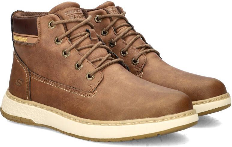 Skechers Relaxed Fit: Garlan Deno Veterschoenen Hoog cognac - Foto 8