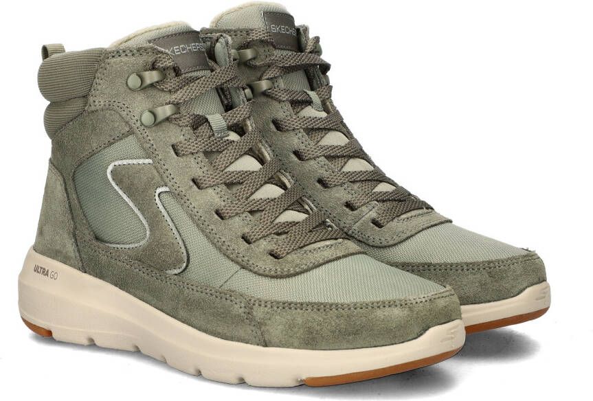Skechers Glacial Ultra Wanderlust Dames Laarzen Olijfgroen - Foto 3