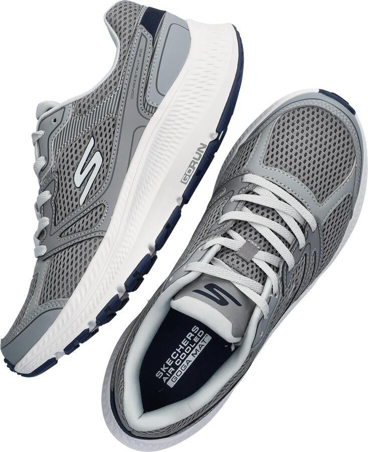 Skechers Go Run Consistent 2.0 heren sneaker Licht grijs - Foto 3