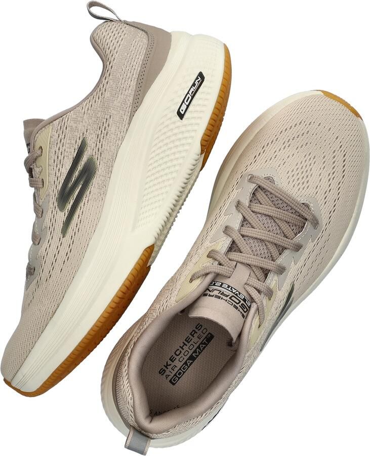 Skechers Go Run Elevate heren sneaker Taupe