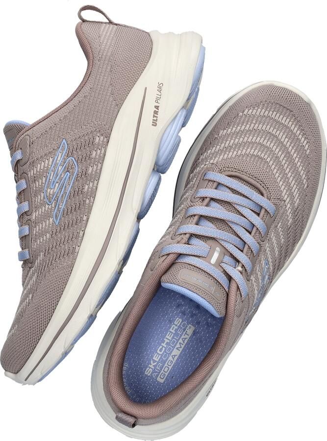Skechers GO WALK 8 BRITT Dames Sneakers Taupe - Foto 7